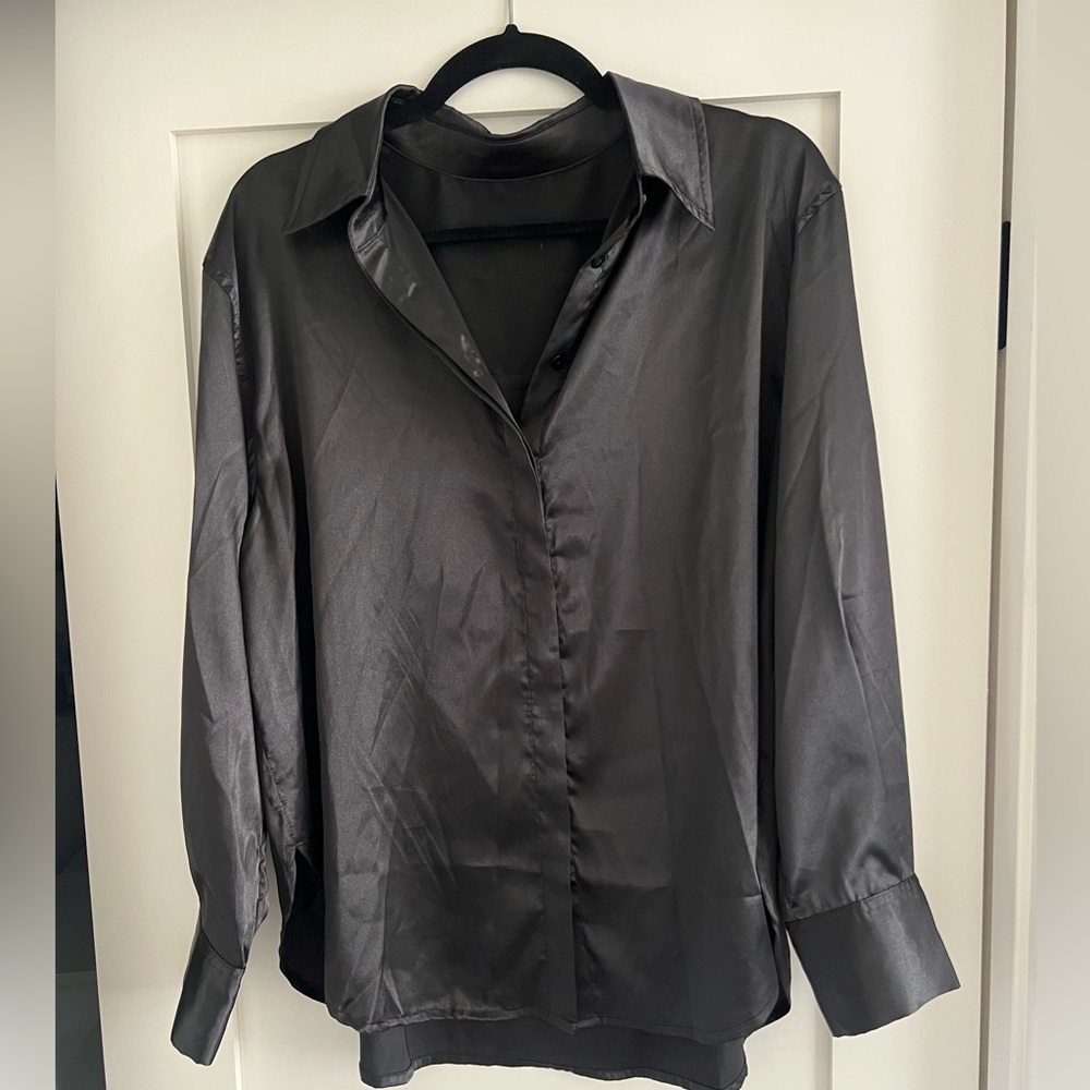 Daily Drills silk blouse